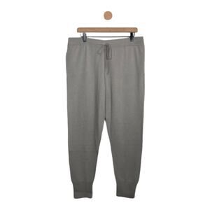 DSTLD WOMEN'S STONE REGULAR FIT 100% CASHMERE JOGGER PANTS X-LARGE